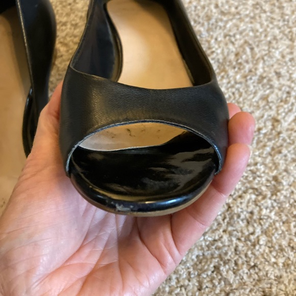 Cole Hahn wedges peep toe - Picture 8 of 12